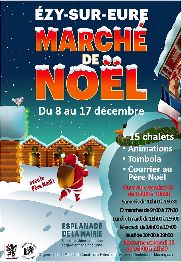 Une idée de sortie : Le marché de Noël à EZY SUR EURE