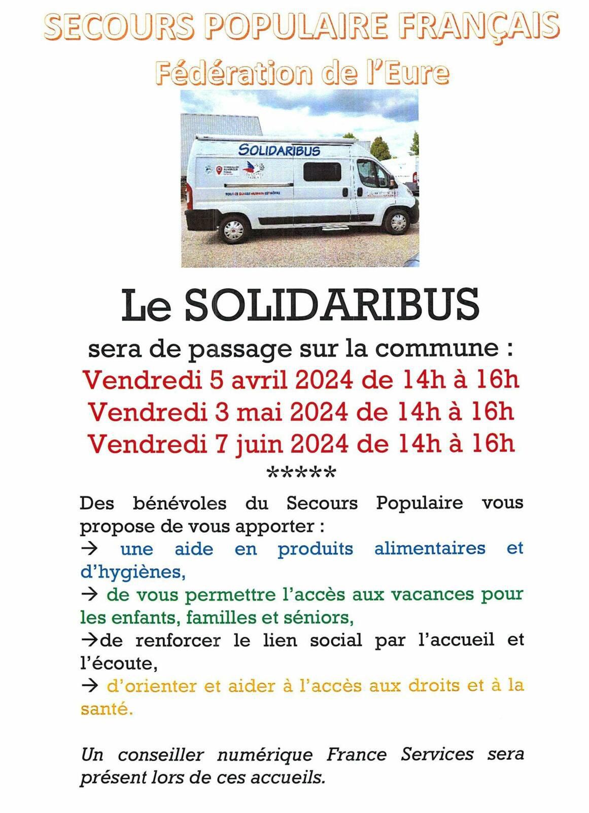 Le Solidaribus, à GARENNES SUR EURE.